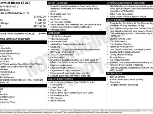 Certified 2025 Chevrolet Blazer LT image 6