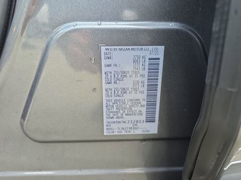 Used 2022 Nissan Pathfinder Platinum w/ Cargo Package image 17