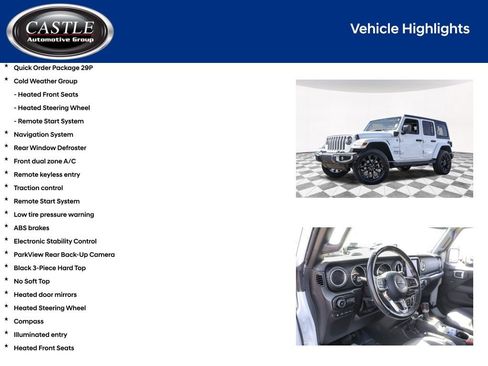 Used 2022 Jeep Wrangler Unlimited Sahara w/ Cold Weather Group AWD/4WD image 4