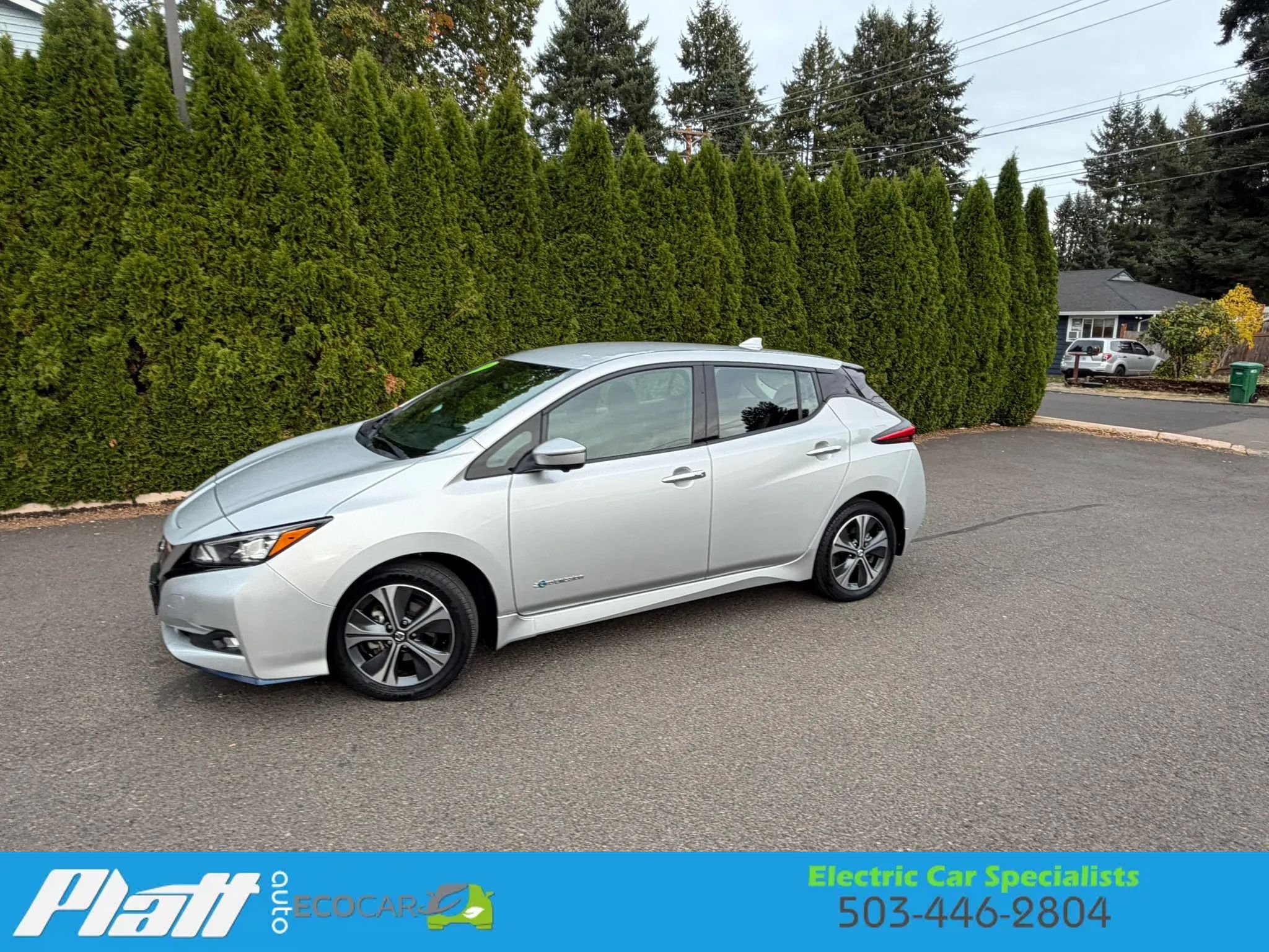 Used 2019 Nissan Leaf SL Plus w/ Protection Package FWD image 3