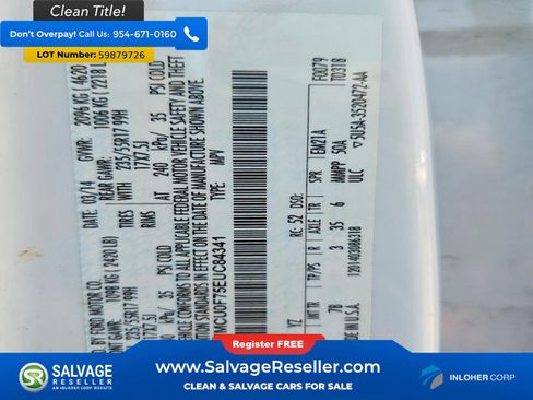 Used 2014 Ford Escape S FWD image 16