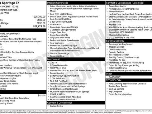 Used 2017 Kia Sportage EX image 7