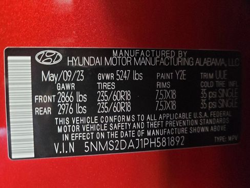Used 2023 Hyundai Santa Fe SEL AWD/4WD image 33