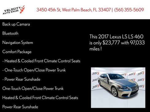 Used 2017 Lexus LS 460 image 28