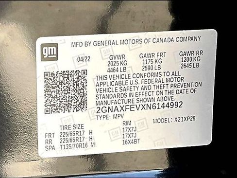 Used 2022 Chevrolet Equinox LS FWD image 18