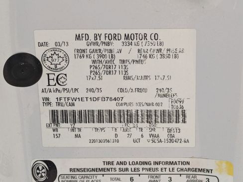 Used 2013 Ford F150 XLT w/ Mid Equipment Group image 19