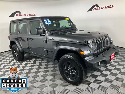 Certified 2025 Jeep Wrangler Sport image 1