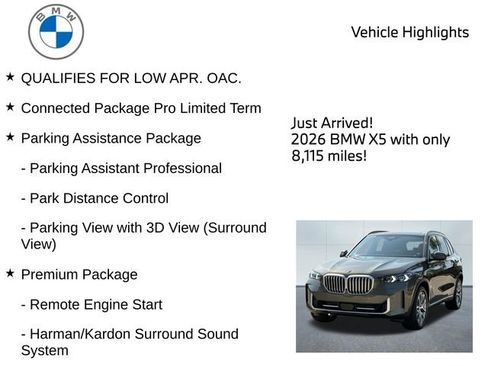 Used 2026 BMW X5 xDrive40i AWD/4WD image 9