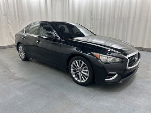 Used 2021 INFINITI Q50 Luxe AWD/4WD image 1
