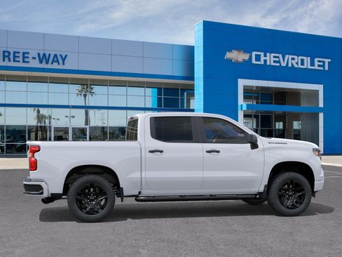 New 2026 Chevrolet Silverado 1500 Custom w/ Turbomax Blackout Package RWD image 5