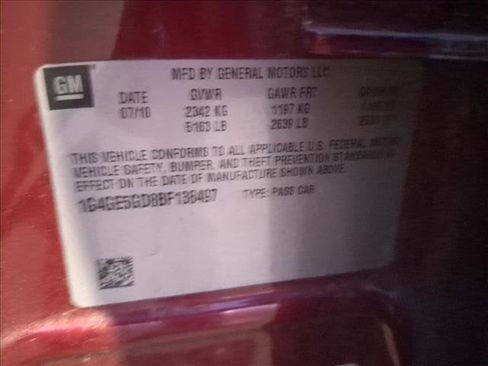 Used 2011 Buick LaCrosse CXS w/ Driver Confidence Package image 17