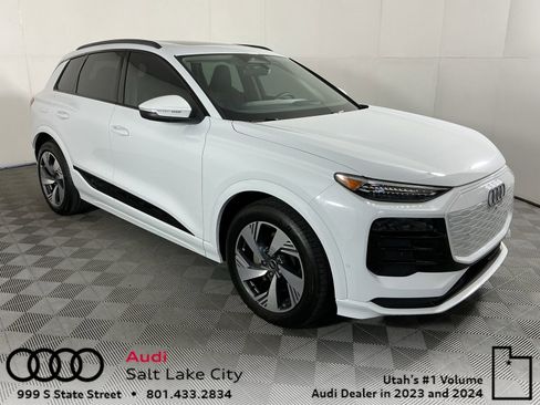 Used 2025 Audi Q6 e-tron Prestige w/ Black Warm Weather Package image 1