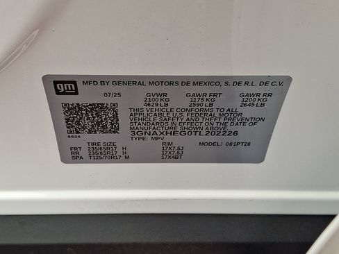 Used 2026 Chevrolet Equinox LT w/ Convenience Package II FWD image 26