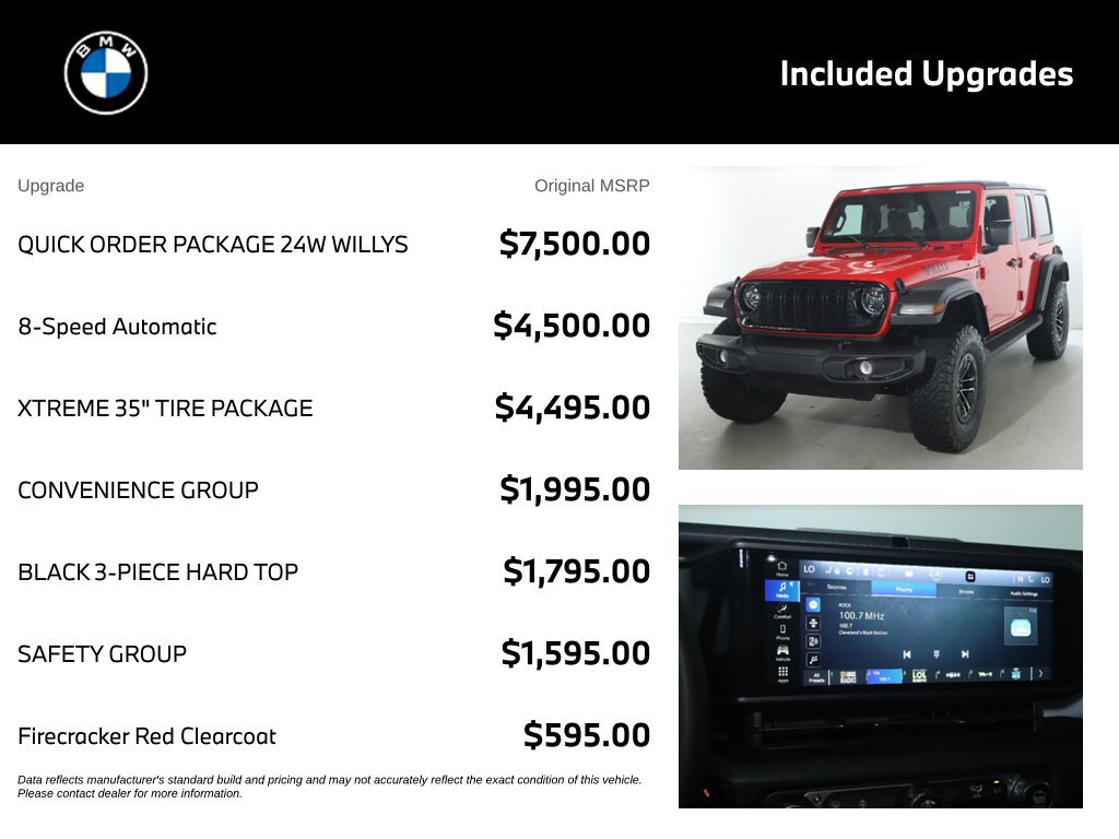 Used 2025 Jeep Wrangler Unlimited Sport AWD/4WD image 4