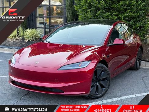 Used 2025 Tesla Model 3 Long Range RWD image 1