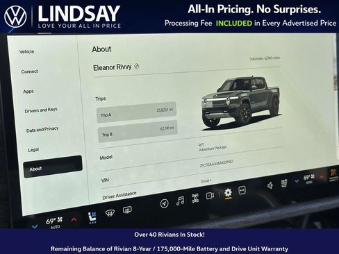 Used 2022 Rivian R1T Adventure image 22