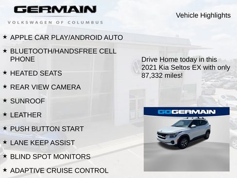 Used 2021 Kia Seltos EX AWD/4WD image 5