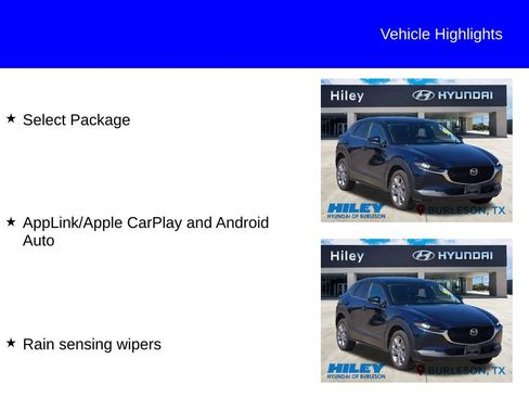 Used 2021 MAZDA CX-30 AWD 2.5 S w/ Select Package image 10