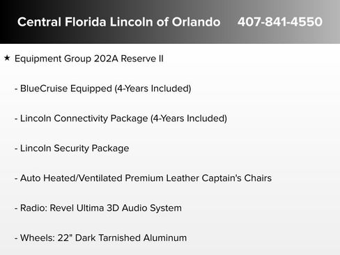 New 2026 Lincoln Navigator Reserve w/ Jet Appearance Package image 5