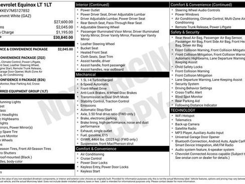 Used 2021 Chevrolet Equinox LT FWD image 3
