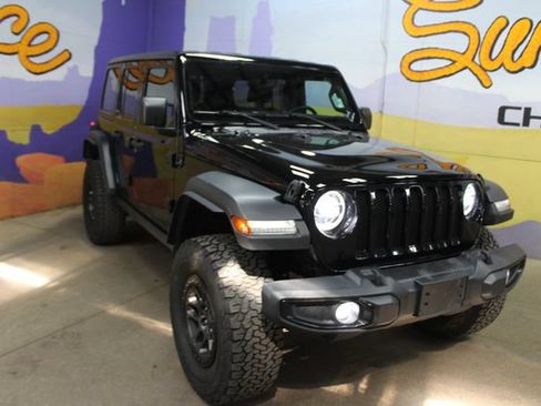Used 2022 Jeep Wrangler Unlimited Sport w/ Xtreme Recon 35" Tire Package AWD/4WD image 2