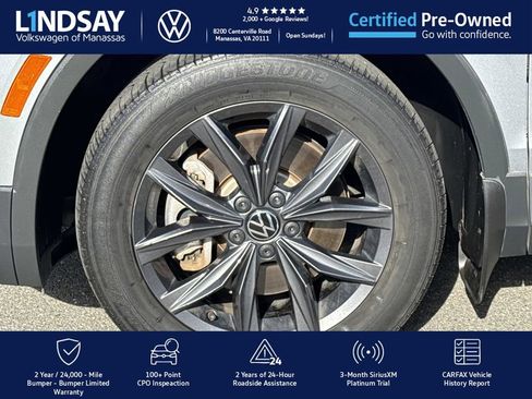 Certified 2022 Volkswagen Tiguan SE image 8