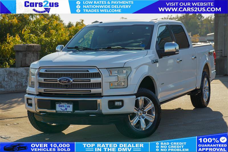 Used 2015 Ford F150 Platinum w/ Equipment Group 701A Luxury AWD/4WD image 1
