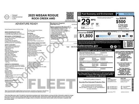 Used 2025 Nissan Rogue SV w/ Rock Creek Premium Package AWD/4WD image 12