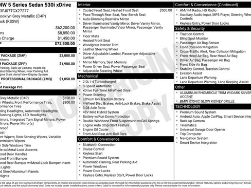 New 2026 BMW 530i xDrive w/ M Sport Package image 11