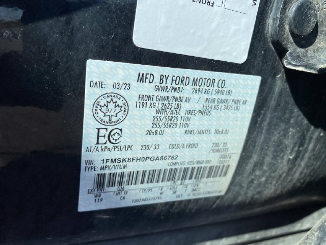 Used 2023 Ford Explorer Limited AWD/4WD image 28