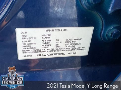 Used 2021 Tesla Model Y Long Range image 38
