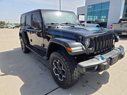 Used 2022 Jeep Wrangler Unlimited Rubicon 4xe w/ Cold Weather Group AWD/4WD image 1