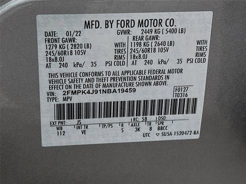 Used 2022 Ford Edge SEL w/ Convenience Package AWD/4WD image 23