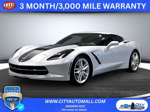 Used 2018 Chevrolet Corvette Stingray Coupe w/ 2LT Preferred Equipment Group RWD image 1