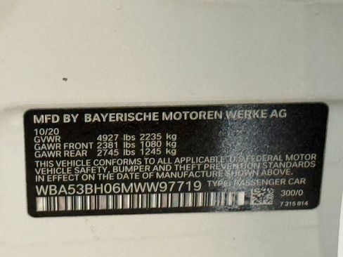 Used 2021 BMW 530i w/ Convenience Package image 39