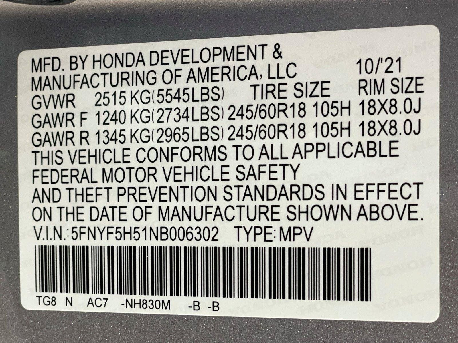 Used 2022 Honda Pilot EX-L image 35