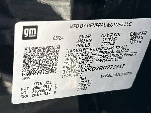 Certified 2024 Chevrolet Tahoe LT AWD/4WD image 42