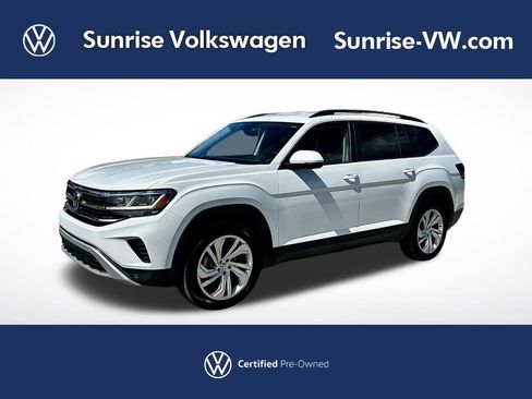 Used 2021 Volkswagen Atlas SE image 1