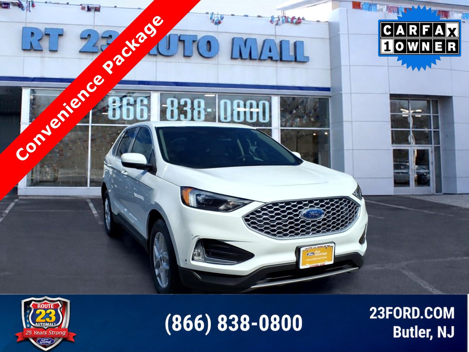 Certified 2023 Ford Edge SEL w/ Convenience Package AWD/4WD image 1