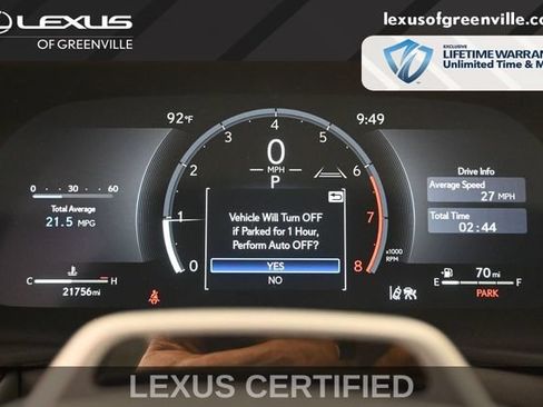 Certified 2025 Lexus TX 350 AWD w/ Technology Package image 9