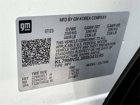 Certified 2024 Chevrolet TrailBlazer LS w/ LS Convenience Package image 34