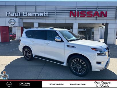 Certified 2024 Nissan Armada Platinum w/ Captain's Chairs Package