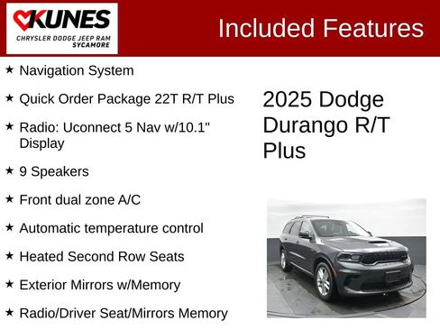 Used 2025 Dodge Durango R/T AWD/4WD image 3