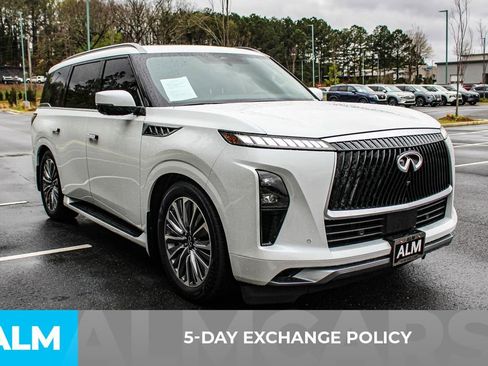 Used 2025 INFINITI QX80 Luxe AWD/4WD image 4