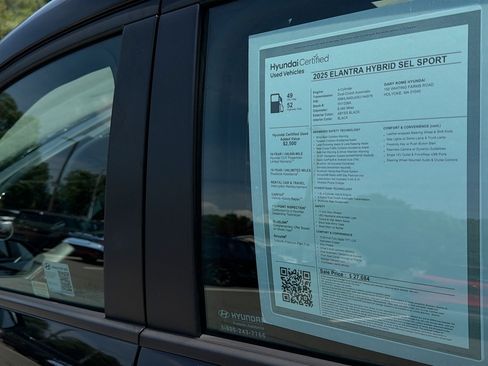 Certified 2025 Hyundai Elantra SEL FWD image 27
