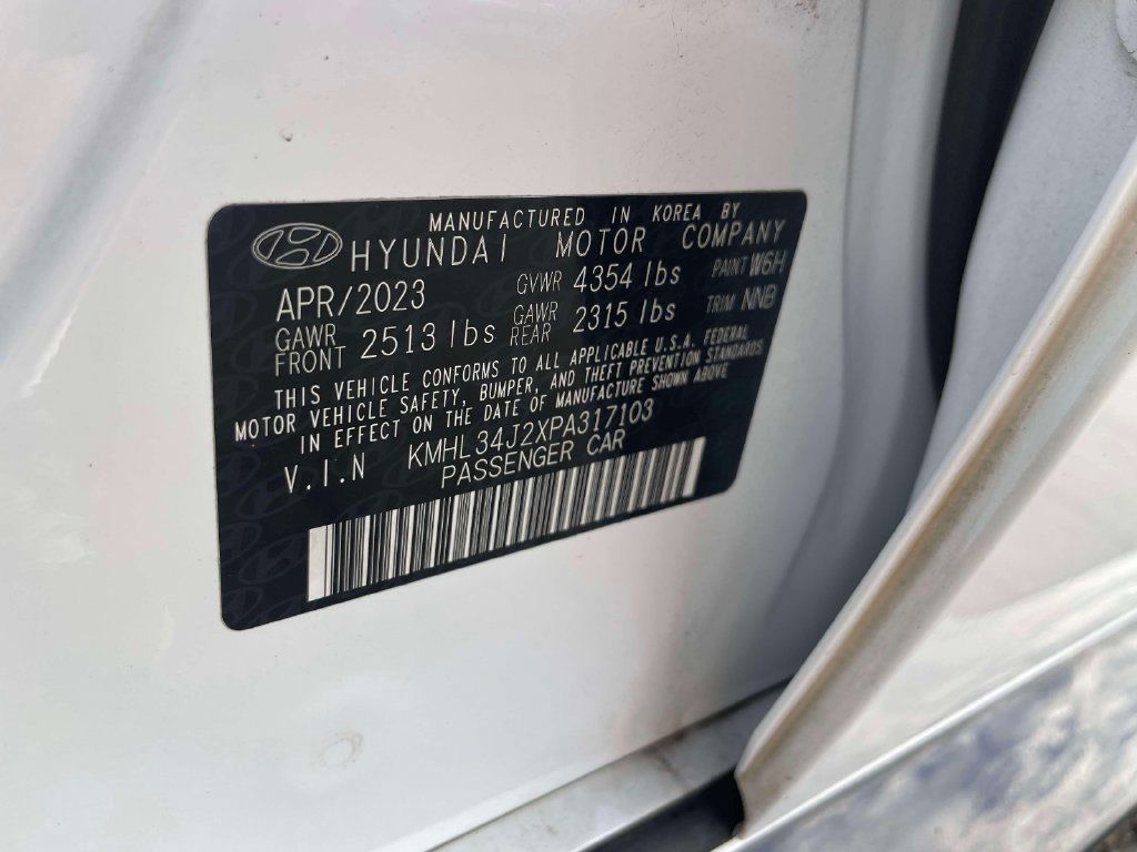 Used 2023 Hyundai Sonata Limited w/ Cargo Package FWD image 19