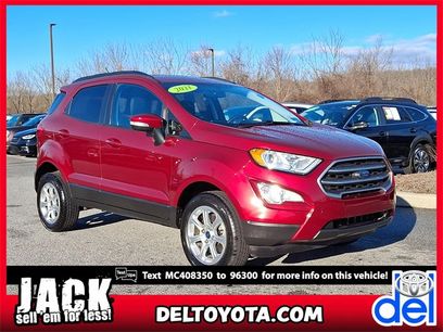 Used 2021 Ford EcoSport SE