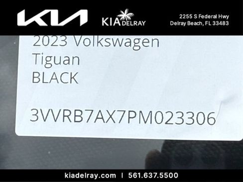 Used 2023 Volkswagen Tiguan S w/ Driver Assistance Package FWD image 10