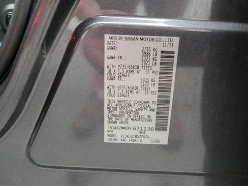 Used 2015 Nissan Pathfinder SL w/ SL Premium Package FWD image 33
