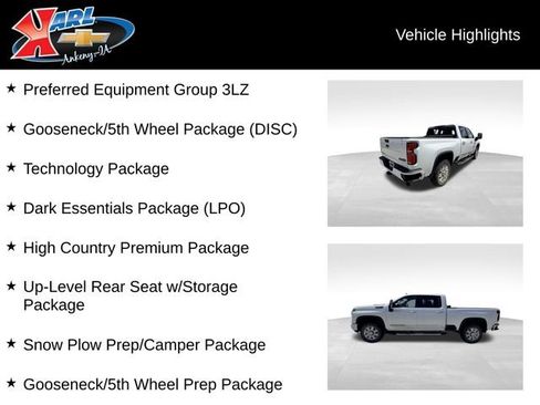 Used 2024 Chevrolet Silverado 2500 High Country w/ High Country Premium Package AWD/4WD image 2